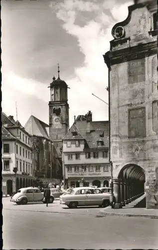 Memmingen Marktplatz St. Martinskirche Allgaeu *