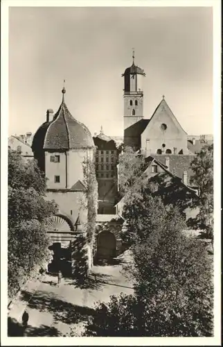 Memmingen Wester Tor St. Martinskirche Allgaeu *