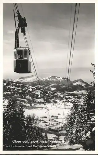 Oberstdorf Seilbahn Gondel Nebelhornbahn Allgaeu *