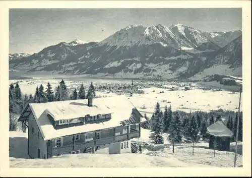 Oberstdorf Gaststaette Bergkristall Allgaeu *