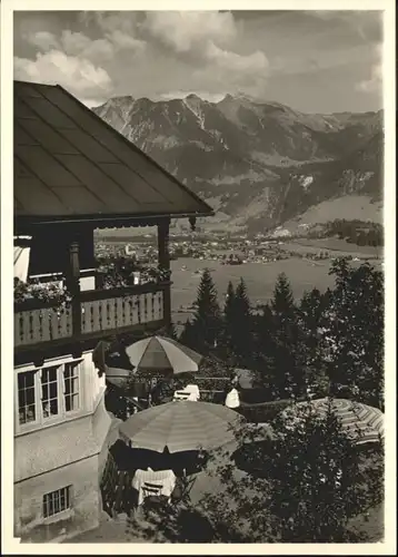 Oberstdorf Gaststaette Bergkristall Allgaeu *