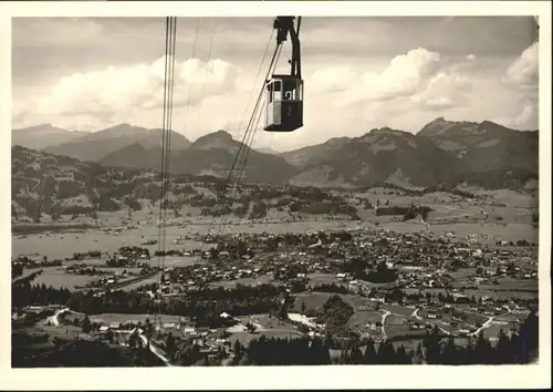 Oberstdorf Nebelhornbahn Gondel Allgaeu *