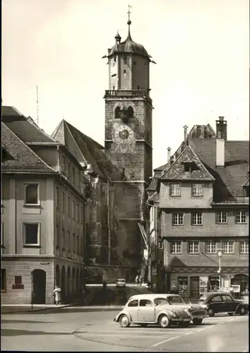 Memmingen Marktplatz St. Martinskirche Allgaeu *