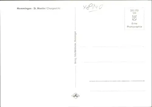 Memmingen St. Martin Kirche Allgaeu *