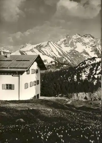 Oberstdorf Naturfreundeheim Kanzelwandhaus Allgaeu *