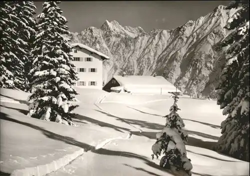 Oberstdorf Naturfreundeheim Kanzelwandhaus Allgaeu *