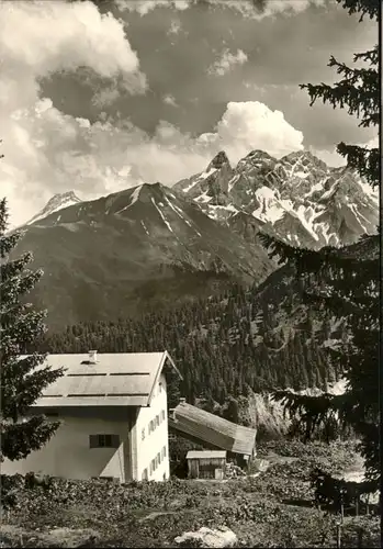 Oberstdorf Naturfreundeheim Kanzelwandhaus Allgaeu *