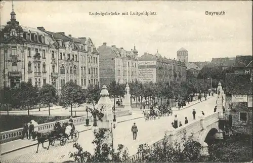 Bayreuth Ludwigsbruecke Luitpoldplatz x