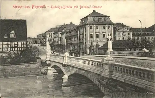 Bayreuth Ludwigsbruecke Bahnhofstrasse x