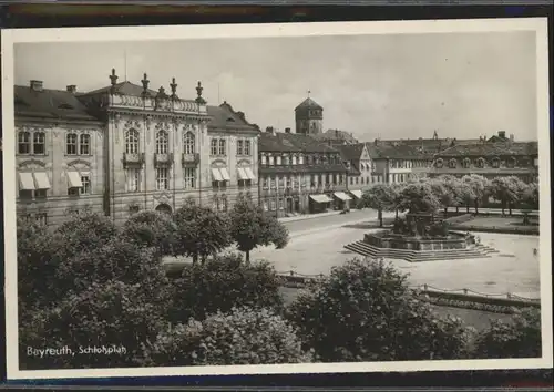 Bayreuth Schlossplatz *