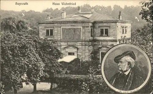 Bayreuth Haus Wahnfried Richard Wagner *