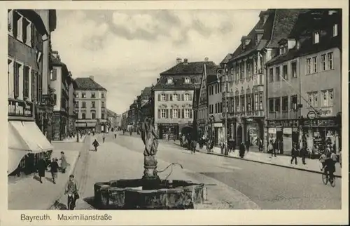 Bayreuth Maximilianstrasse Brunnen *