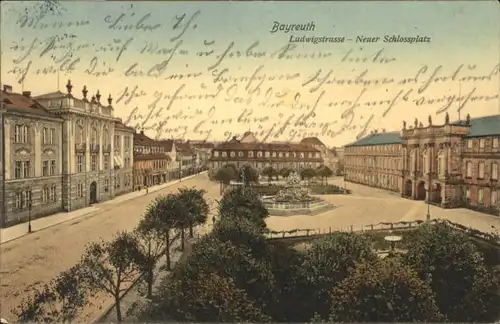 Bayreuth Ludwigstrasse Schlossplatz x