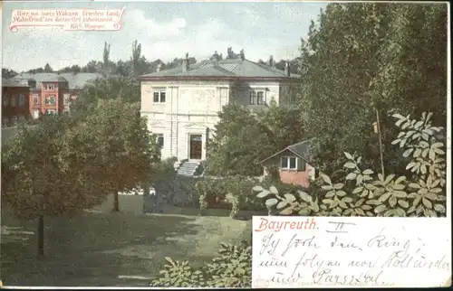 Bayreuth Villa Wahnfried x