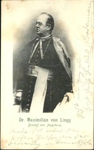 Augsburg Dr Maximilian von Lingg x