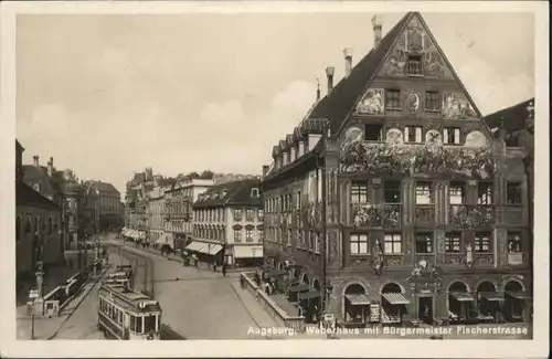 Augsburg Weberhaus Buergermeisterfischerstrasse x