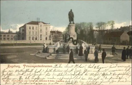 Augsburg Prinzregentenbrunnen x