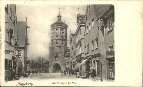 Augsburg Wertachbrueckertor *