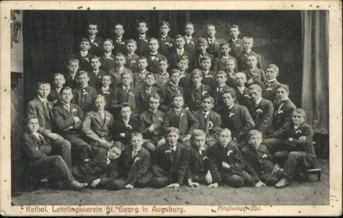 Augsburg Lehrlingsverein St Georg Mitgliedergruppe *