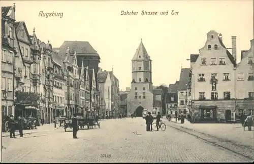 Augsburg Jakoberstrasse Tor *