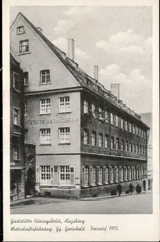 Augsburg Gaststaette Haeringbraeu *