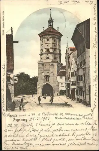 Augsburg Wertachbruckertor x