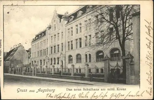 Augsburg Schulhaus x