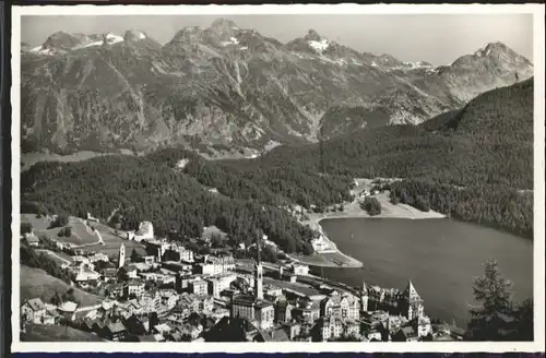 ww89441 St Moritz GR St Moritz Piz Languard * Kategorie. St Moritz Alte Ansichtskarten