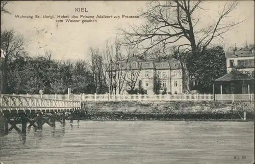 Kiel Wohnung Prinz Adalberg von Preussen  x