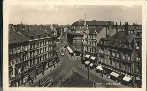 Kiel Strassenbahn Dreieckplatz x