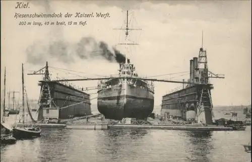 Kiel Schwimmdock Werft *