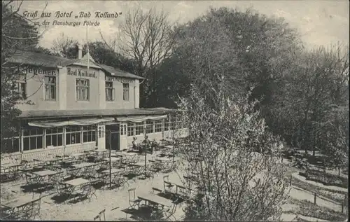 Neumuenster [Stempelabschlag] Hotel Bad Kollund Flensburger Foehrde x