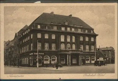 Neumuenster Schleswig-Holstein Neumuenster Bahnhof Hotel x / Neumuenster /Neumuenster Stadtkreis