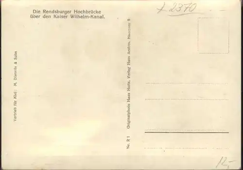 Rendsburg Rendsburger Hochbruecke *