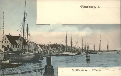 Flensburg Schiffsbruecke Foehrde *