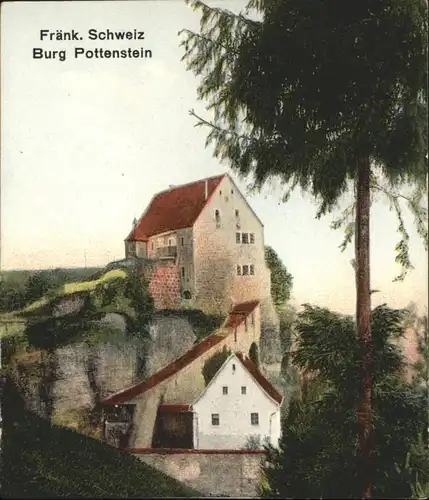 Pottenstein Oberfranken Pottenstein Burg Pottenstein * / Pottenstein /Bayreuth LKR