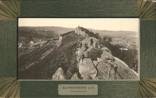 Blankenburg Harz Teufelsmauer