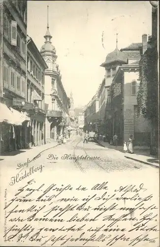 Heidelberg Neckar Hauptstrasse