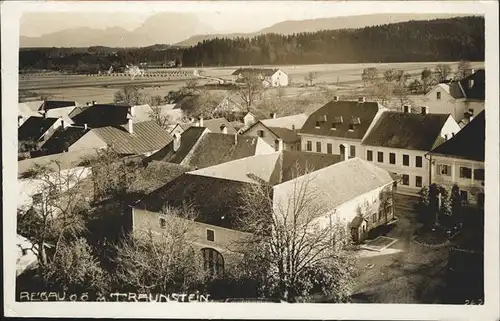 Traunstein Niederoesterreich Panorama Kat. Traunstein