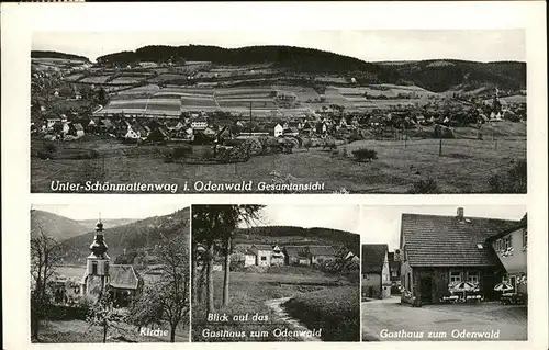 Unterschoenmattenwag Gesamt und Teilansichten Kat. Wald Michelbach