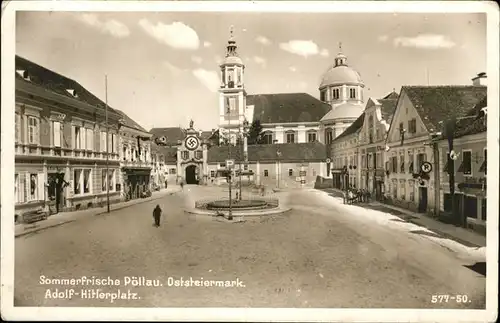 Poellau A H Platz Kat. Poellau