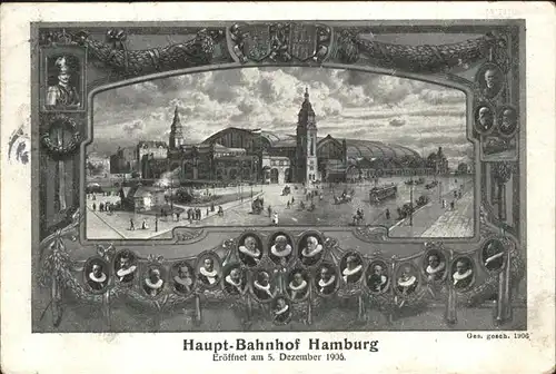 Hamburg Bahnhof Kat. Hamburg