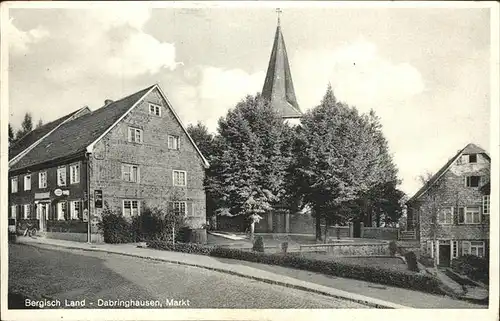 wx60521 Dabringhausen Bergisch Land Kategorie. Wermelskirchen Alte Ansichtskarten