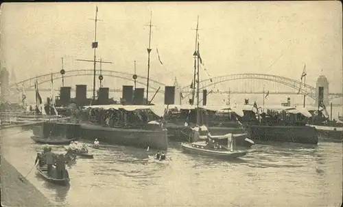 Duesseldorf Marinekongress Schiffe Bruecke Torpedoboote Kat. Duesseldorf