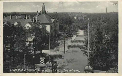 Koenigsbrueck Truppenuebungsplatz Kat. Koenigsbrueck