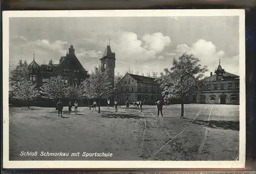 Koenigsbrueck Schloss Schmorkau Sportschule Kat. Koenigsbrueck