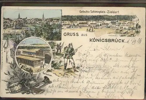 Koenigsbrueck Soldaten  Kat. Koenigsbrueck