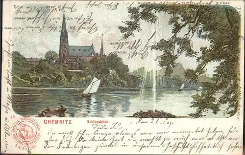 Chemnitz Schlossteich Kat. Chemnitz