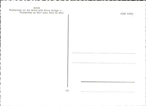 Bonn Rhein Rheinbruecke Schiff / Bonn /Bonn Stadtkreis