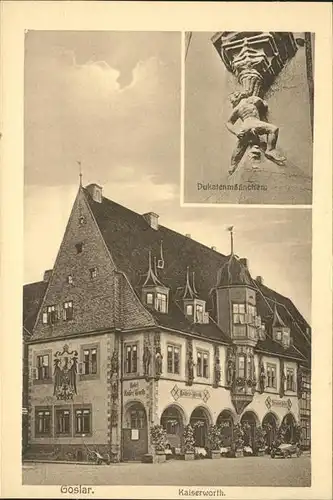 Goslar Dukatenmaennchen Kaiserworth Kat. Goslar
